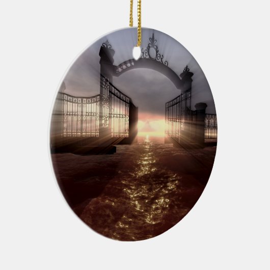 Heavens Gate Keramik Ornament (Rechts)