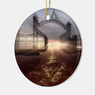 Heavens Gate Keramik Ornament