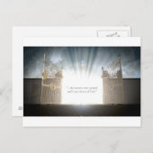 Heavens Gates Opening Postkarte (Vorne/Hinten)