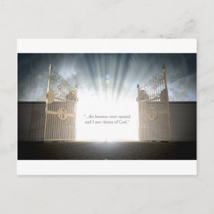 Heavens Gates Opening Postkarte