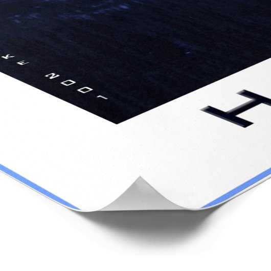 Heavens Peak Poster (Ecke)