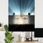 Heavens Pearly Gates Poster (Heimbüro)