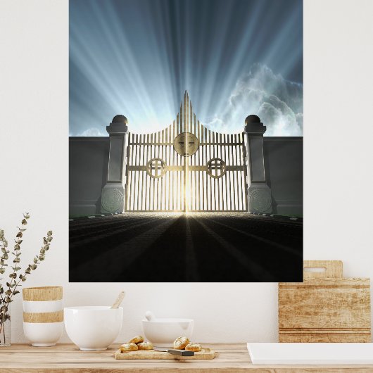 Heavens Pearly Gates Poster (Küche)