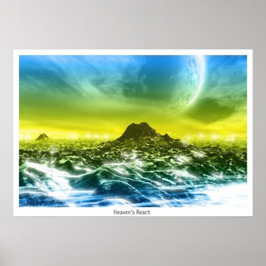 Heaven's Reach ("da draußen") Poster (Vorne)