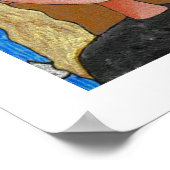 Heavens Tränen - Traurigkeit & Trauer Druck Poster (Ecke)