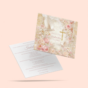 Heaveny Blush & Gold Quince, kundenspezifisch Einladung