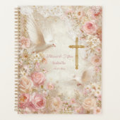 Heaveny Blush & Gold Quince, kundenspezifisch Planer (Vorderseite)