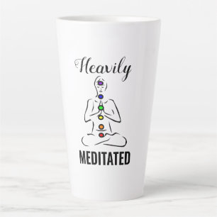 Heaviläre Meditation Chakra Meditation Latte Tasse