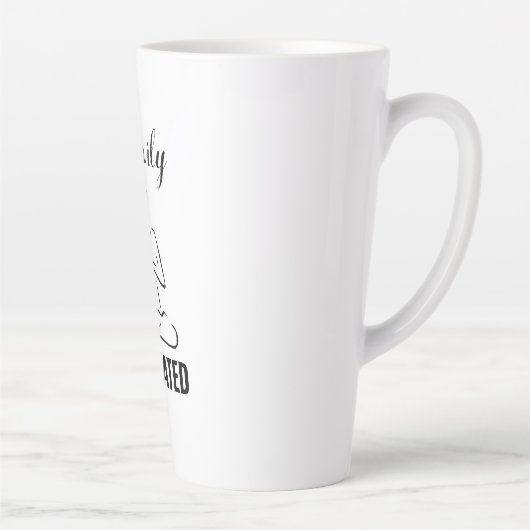 Heaviläre Meditation Chakra Meditation Latte Tasse (Rechts)