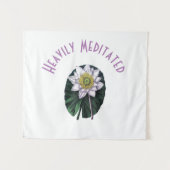 Heavily Meditated Funny Louts Wandteppich (Vorderseite (Horizontal))