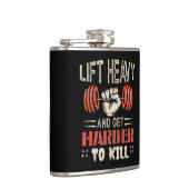 Heavy abheben und schwerer zu töten flachmann (Rechts)