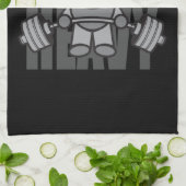 Heavy - Anime Kawaii Workout Motivierend Handtuch (Gefaltet)