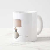 Heavy-Base Ceramic Lamp Jumbo-Tasse (Vorderseite Rechts)