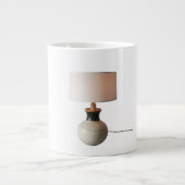 Heavy-Base Ceramic Lamp Jumbo-Tasse (Vorderseite)