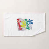 Heavy, Bleibe Humble Badhandtuch Set (Handtuch)