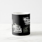 Heavy - Bodybuilding Workout Motivierend Kaffeetasse (Mittel)