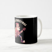 Heavy Christmas Rock Santa Kaffeetasse (VorderseiteRechts)