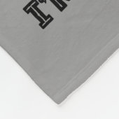 Heavy Cross-Hatched Elephant Fleecedecke (Ecke)