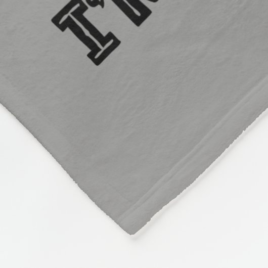 Heavy Cross-Hatched Elephant Fleecedecke (Ecke)