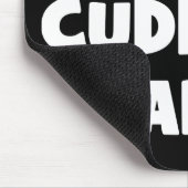 Heavy, Cuddle Hard - Funny Novelout Workout Mousepad (Ecke)