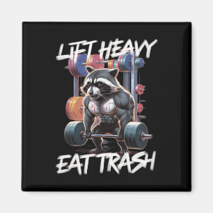 Heavy Eat Müll Gewichtheben Bodybuilding Gy Magnet