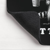 Heavy Eat Trash Gewicht Lifting Funny Workout Mousepad (Ecke)