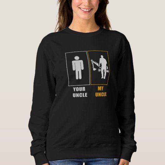 heavy equipment operator  sweatshirt (Vorderseite)