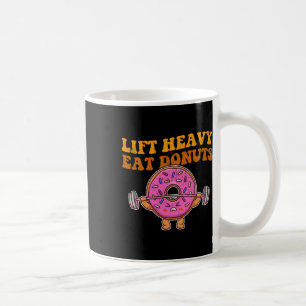 Heavy essen Donuts Funny Gym Lover Kaffeetasse