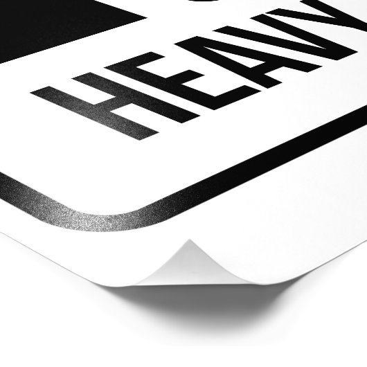 Heavy  fotodruck (Ecke)