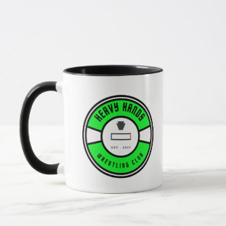 Heavy Hands Wrestling Club Classic Mug, 11 oz Tasse