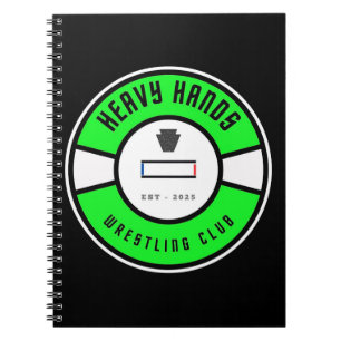 Heavy Hands Wrestling Club Journalbuch  Notizblock