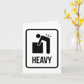 Heavy karte (Gelbe Blume)