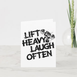 Heavy Lgh Hub Oft Weightlifter Bodybuilding B Karte