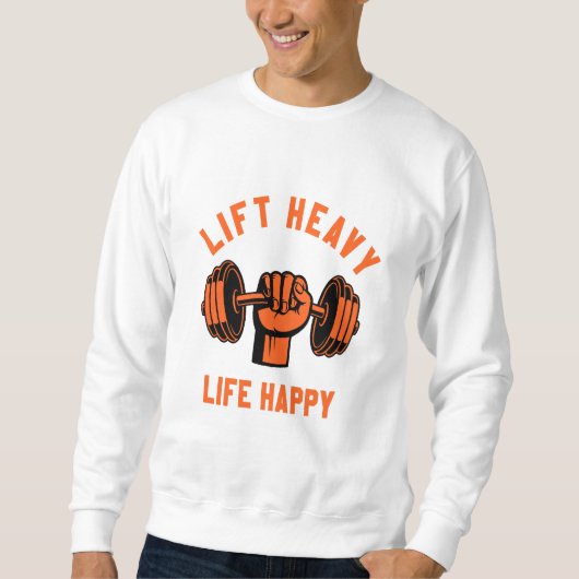Heavy Life Happy T - Shirt (Vorderseite)