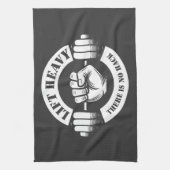 Heavy Lift Es gibt keinen Hack Geschirrtuch (Vertikal)