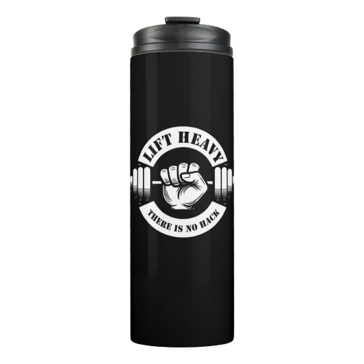 Heavy Lift Es gibt keinen Hack Thermosbecher (Vorderseite)