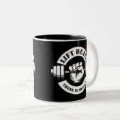 Heavy Lift Es gibt keinen Hack Zweifarbige Tasse (VorderseiteRechts)
