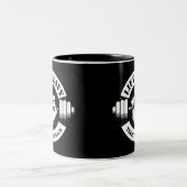 Heavy Lift Es gibt keinen Hack Zweifarbige Tasse (Mittel)