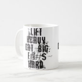Heavy Lift, essen Big Kaffeetasse (Vorderseite Links)