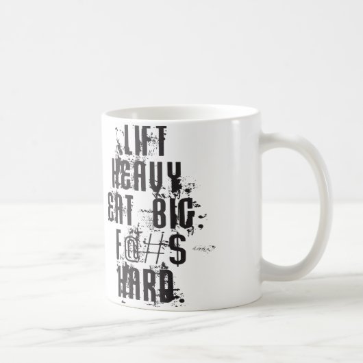 Heavy Lift, essen Big Kaffeetasse (Rechts)