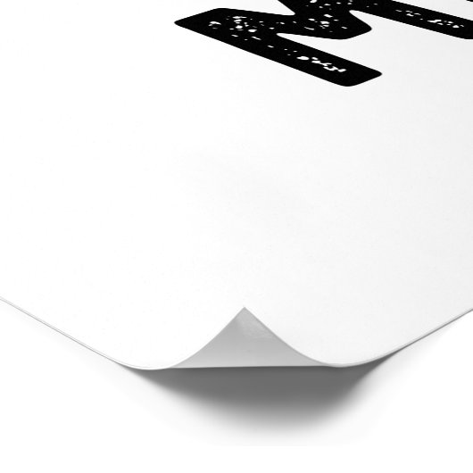 Heavy Meat al Funny Meat Steak Pun Poster (Ecke)