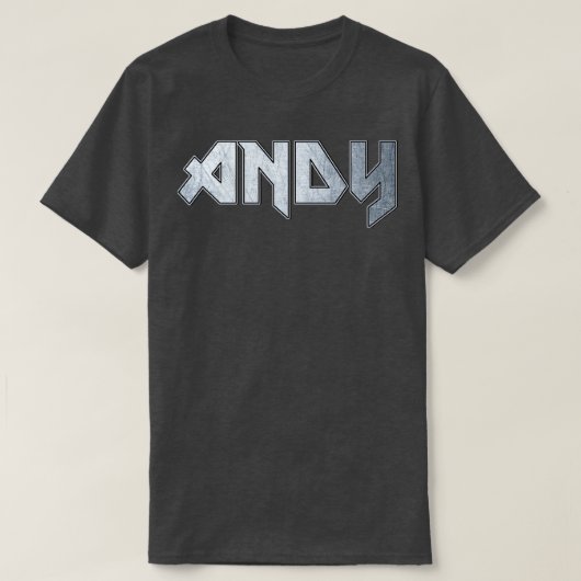 Heavy Metal Andy T-Shirt (Design vorne)