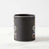 Heavy Metal Black Coffee Funny Gift Tasse (Zentrum)