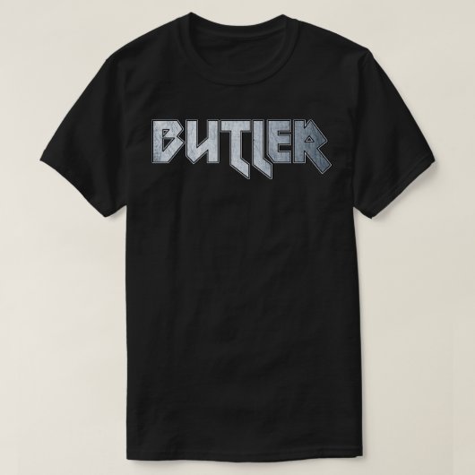 Heavy Metal Butler T-Shirt (Design vorne)