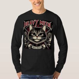 Heavy Metal Cat T-Shirt