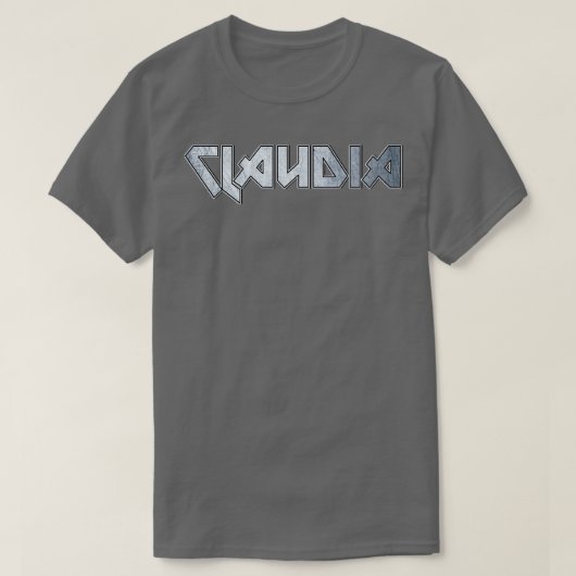 Heavy Metal Claudia T-Shirt (Design vorne)