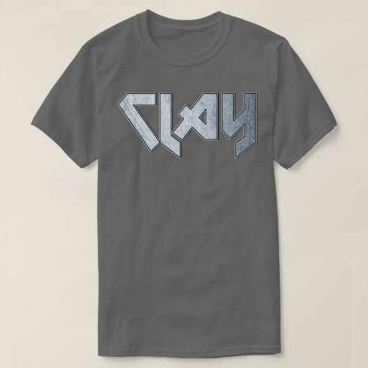 Heavy Metal Clay T-Shirt (Design vorne)