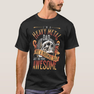 Heavy Metal Cooler Vater Punk Rock Music T-Shirt