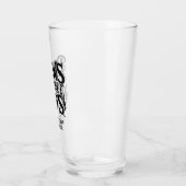 Heavy Metal Custom Bachelor Party Rock N' Roll Glas (Links)