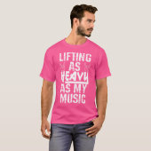 Heavy-Metal-Fächer aus meinem Shirt (Vorne ganz)